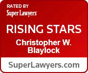 rated by super lawyers rising stars christopher w. blaylock superlawyers.com